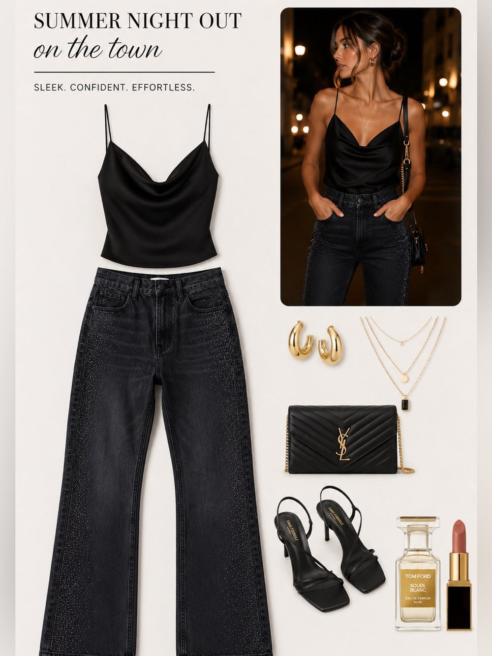 Zara Black Jeans‎ with Modern Design